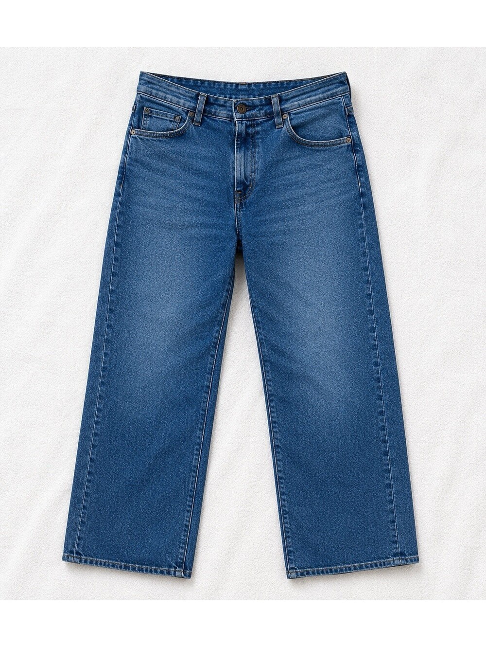 AG Adriano Goldschmied Men’s 34x34 Blue Jeans Straight Leg Dark Wash Denim